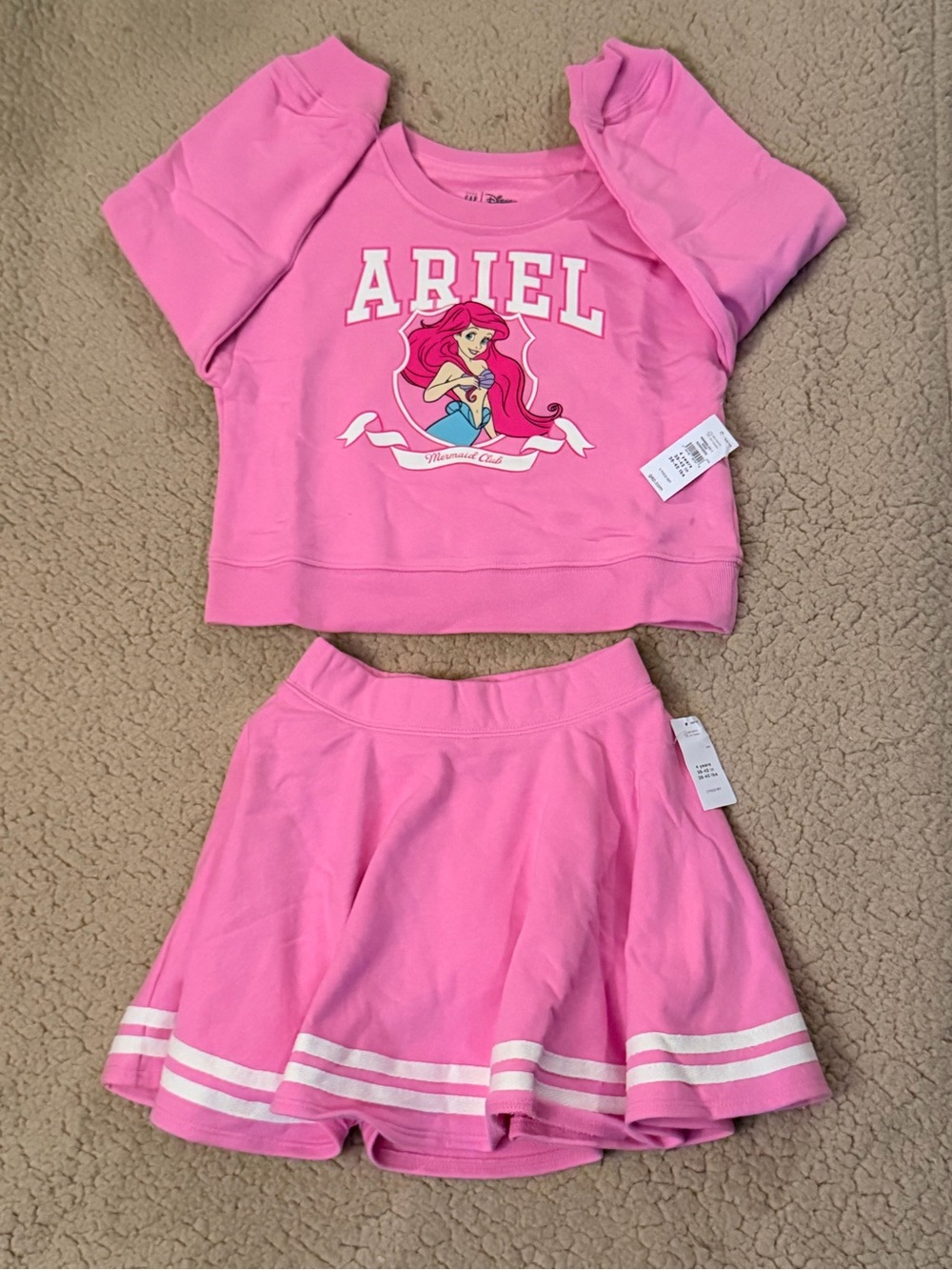 🤍New Gap × Disney Toddler VintageSoft Terry Skort Set🤍 - Picture 2 of 6